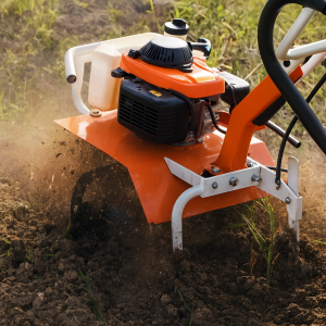 MECSTROKE BRAND HEAVY DUTY PETROL OPERATED 78CC ROTARY CULTIVATOR 144F